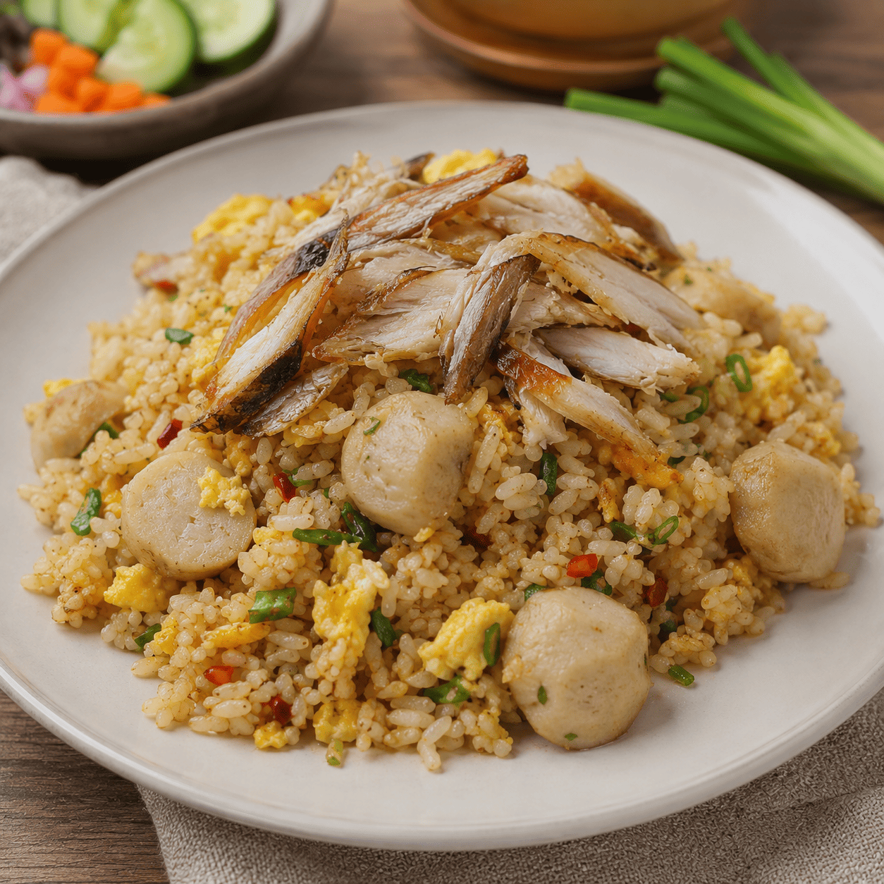 Nasi Goreng Ikan Asin